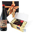 Leonidas 1kg Chocolates and bottle of Red Wine