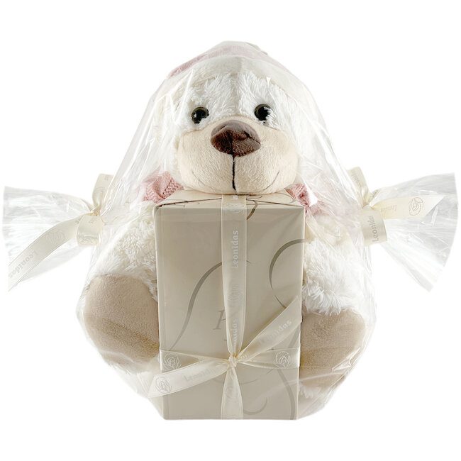 Leonidas 500g chocolates and Teddy bear Ruby (M)