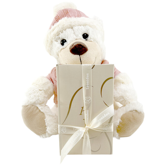 Leonidas 500g chocolates and Teddy bear Ruby (M)