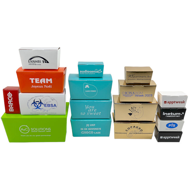 Leonidas Ballotin personnalisé avec Boules de fête 500g