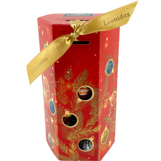 Leonidas Hexagonal box - 35 Celebration balls