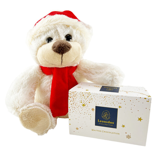 Weihnachtsbär (S) und 250g Festkügeln