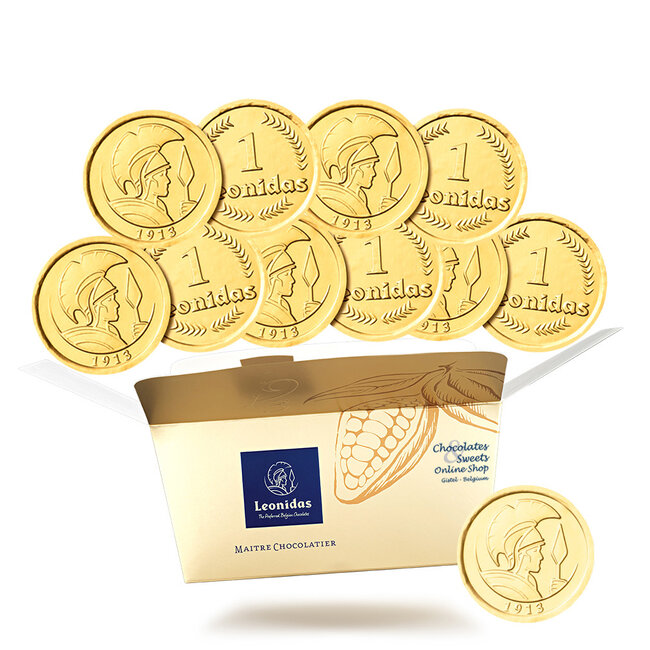 Leonidas Chocolate Coins 500g