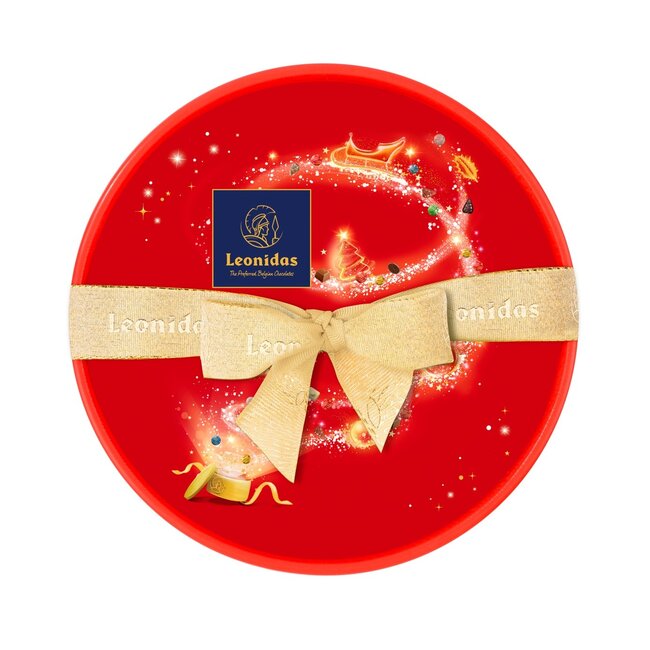 Leonidas Weihnachtsschachtel (rund) 13 Pralinen