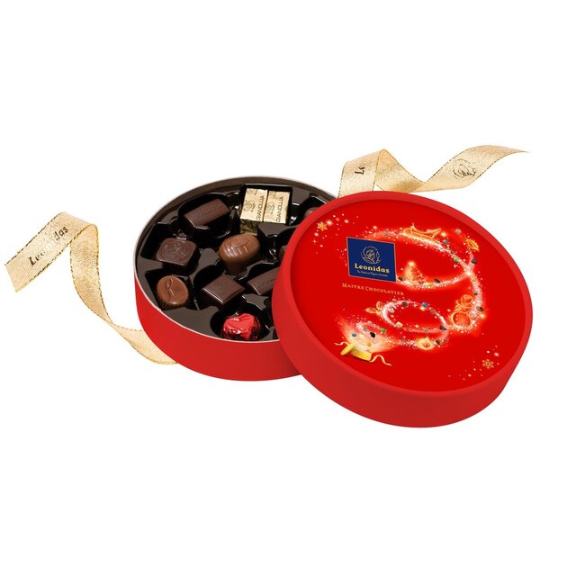 Leonidas Boîte de Noël (ronde) 13 Chocolats