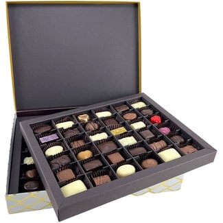 Leonidas Coffret deluxe doré 72 chocolats