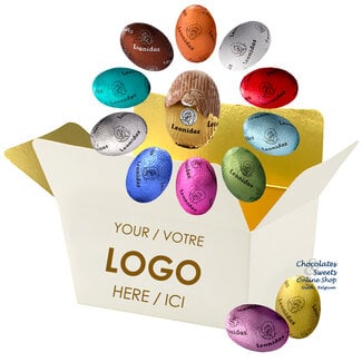 Leonidas Gepersonaliseerd doosje - 150g Paaseitjes