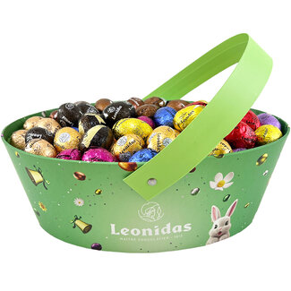 Leonidas Panier de Pâques - Petits oeufs de Pâques 1,75kg