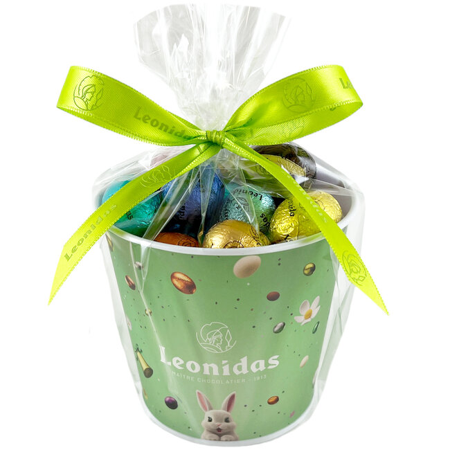Leonidas Easter pot (zinc) 33 small Easter eggs