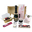 Panier Cadeau Champagne & Délices (L) avec Chocolats et Biscuits
