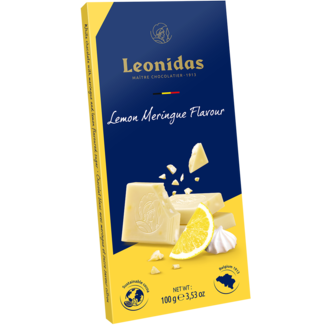 Leonidas Tablet White - Lemon Meringue 100g