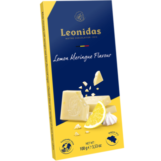 Leonidas Tafelschokolade Weiss - Zitronenbaiser 100g