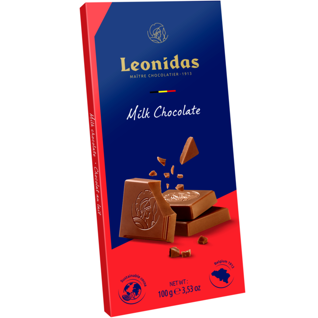 Leonidas Tablette chocolat au lait 30% 100g