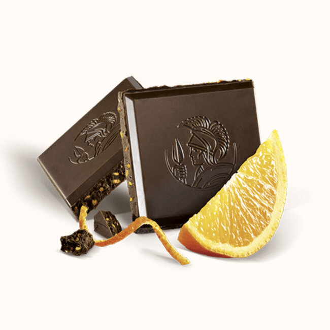 Leonidas Bar of Dark chocolate with Orange 100g (18 pieces)