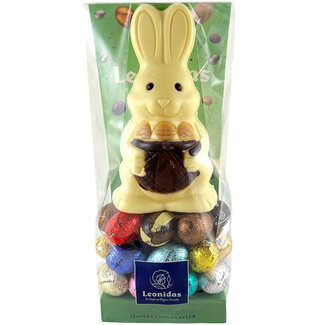 Leonidas Ostern Geschenkbeutel (L) Weiß