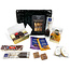Panier cadeau (M) garni de chocolats et gourmandises