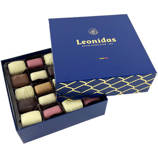 Leonidas Blauwe geschenkdoos 40 Manons (naar keuze)