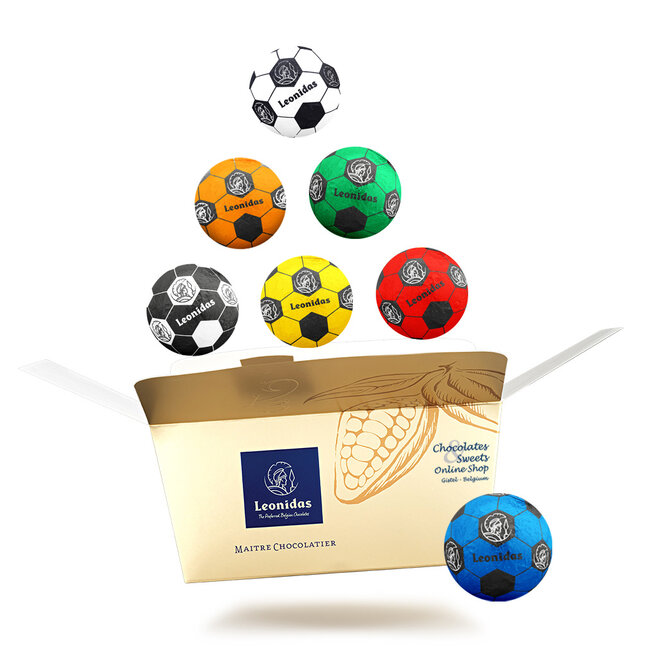 Leonidas Chocolate footballs 500g