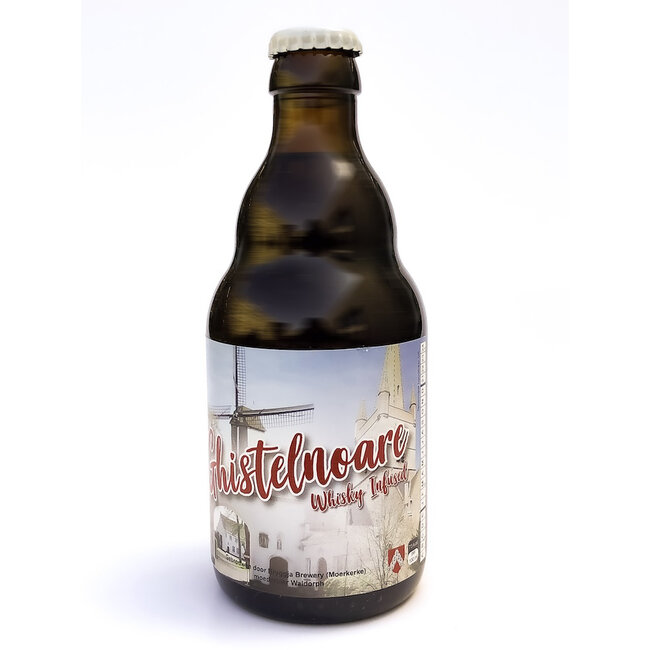 Bière locale 'Ghistelnoare Whisky Infused' 33cl.