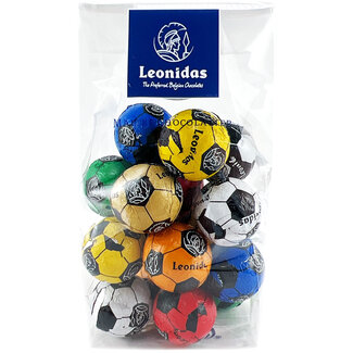 Leonidas Sachet - 20 Ballons de foot en chocolat