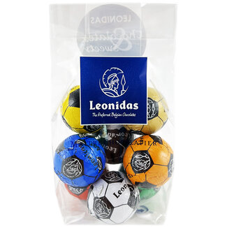Leonidas Sachet - 8 Ballons de foot en chocolat
