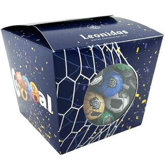Leonidas Supportersbox - 54 Chocolade voetballetjes