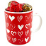 Mug 'HEARTS' chocolates 250g