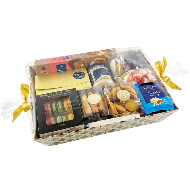 Panier cadeau (XL) chocolats et délices
