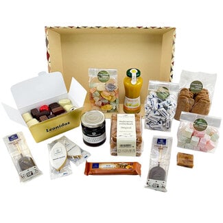 Geschenkmand Delicatessen (XL)