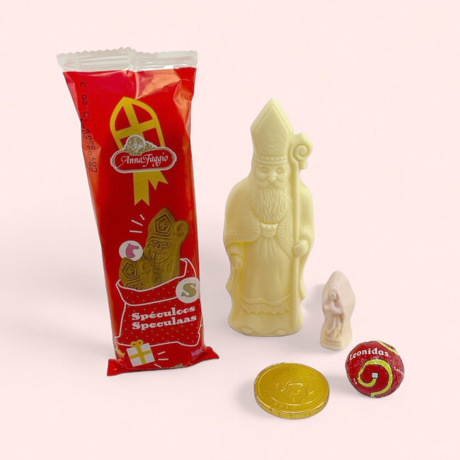 Leonidas Sintpakket (XS) wit