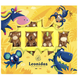 Leonidas Coffret Jungle 12 chocolats pour enfants