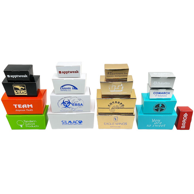 Gepersonaliseerde doos met 500g pralines