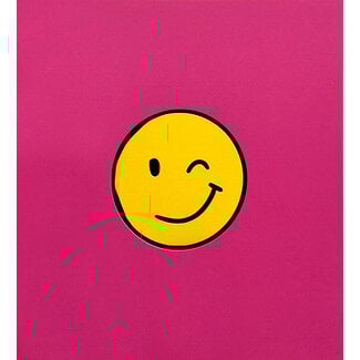 Greeting card 'Smiley' (11x12cm)