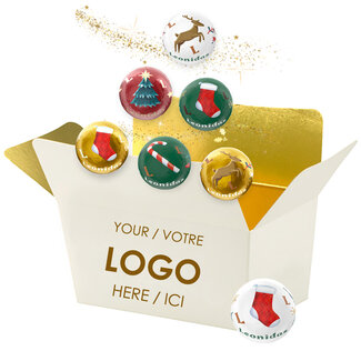 Leonidas Gepersonaliseerde doos - 250g Feestballetjes