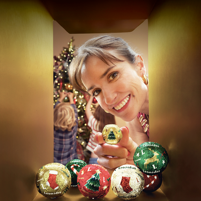 Leonidas Celebration balls 750g