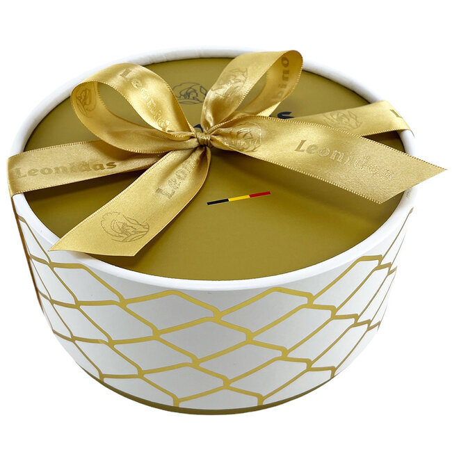 Leonidas Round gift box with 26 assorted premium chocolates
