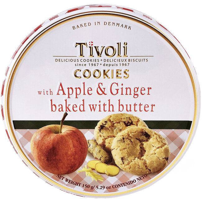 Kekse mit Apfel, Ingwer und Butter 150g