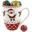 Mok 'Kerstman' Feestballetjes 250g