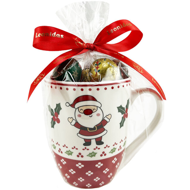 Mok 'Kerstman' Feestballetjes 250g