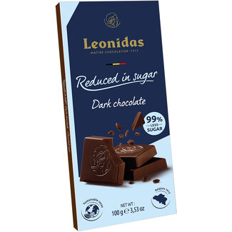 Leonidas Tablet Puur 100g - Verlaagd aan suikers