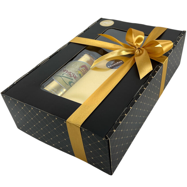 Leonidas 500g Pralinen und eine Flasche Brugse Zot 75cl