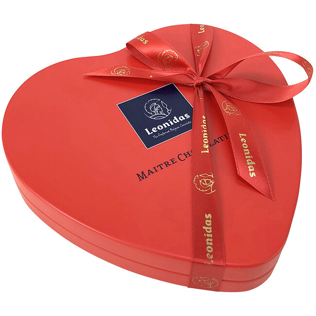 Leonidas Metallherz mit 9 Pralinen