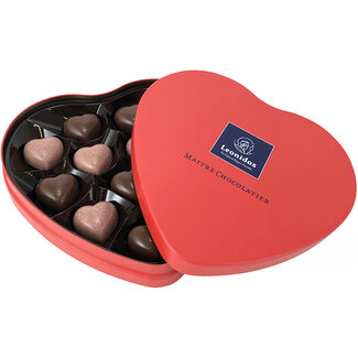 Leonidas Heart tin 12 chocolates (small hearts)