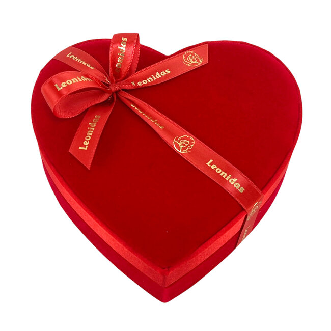 Leonidas Fluweel hart (M) met pralines