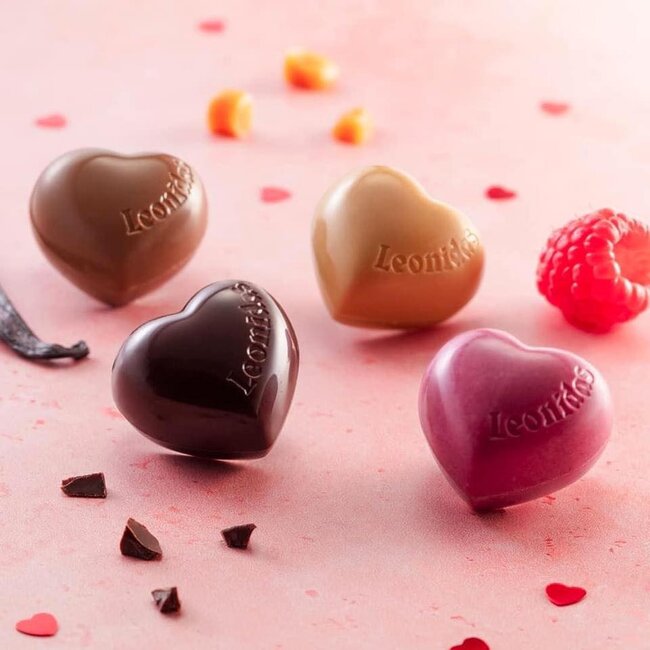 Leonidas Coffret Amour de 25 petits coeurs
