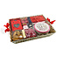 Geschenkmand Love XL met diverse zoetigheden en lekkernijen