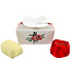 Leonidas Mini-box 'roses' with 2 Leonidas chocolates