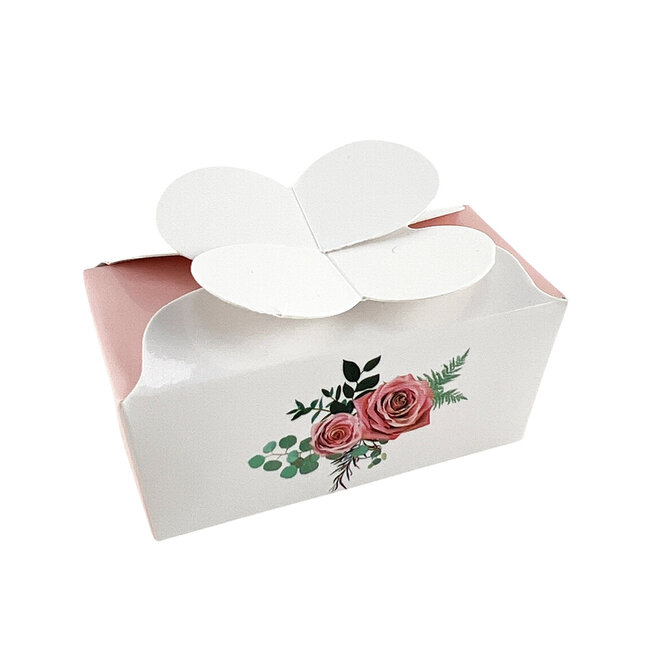 Leonidas Mini-box 'roses' 2 chocolates