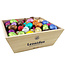 Leonidas Wooden basket - small Easter eggs 1kg