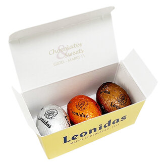 Leonidas Mini-ballotin 3 petits Oeufs de Pâques